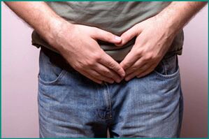 A man has a chronic prostatitis