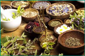 Medicine herbs for the treatment of chronic prostatitis