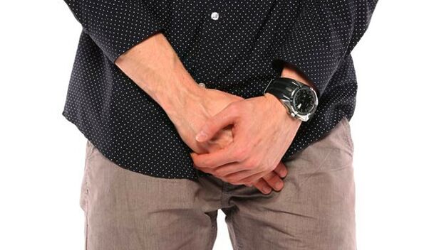 groin pain with prostatitis
